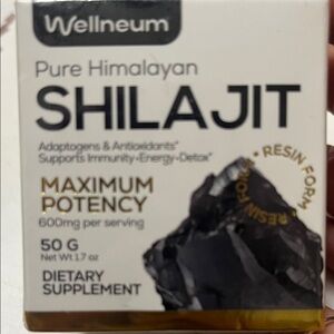 Shilajit Resin Pure Himalayan Organic cream